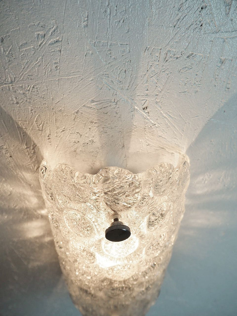 vintage<br> Dot pattern glass bracket lamp Sendagaya store <br>