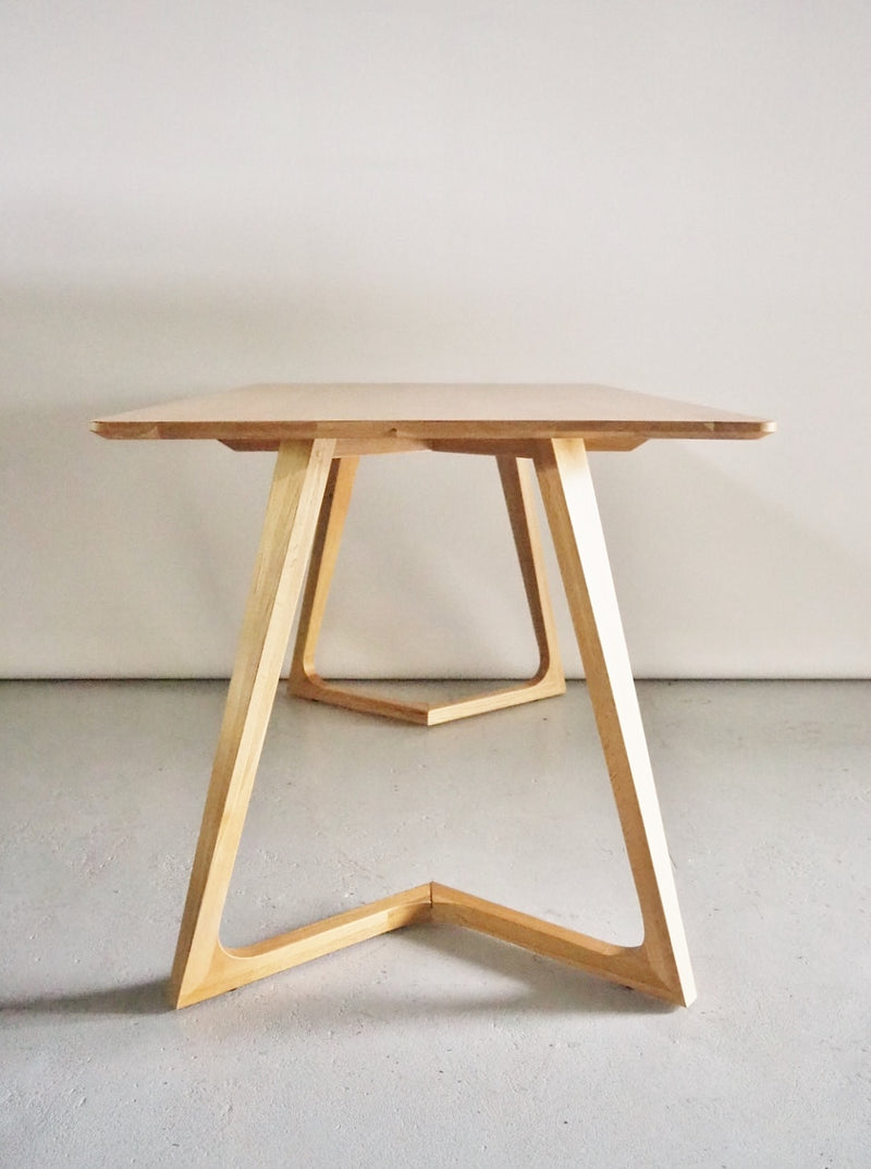 Solid oak dining table (Sendagaya store)<br> DT-1117-OAK