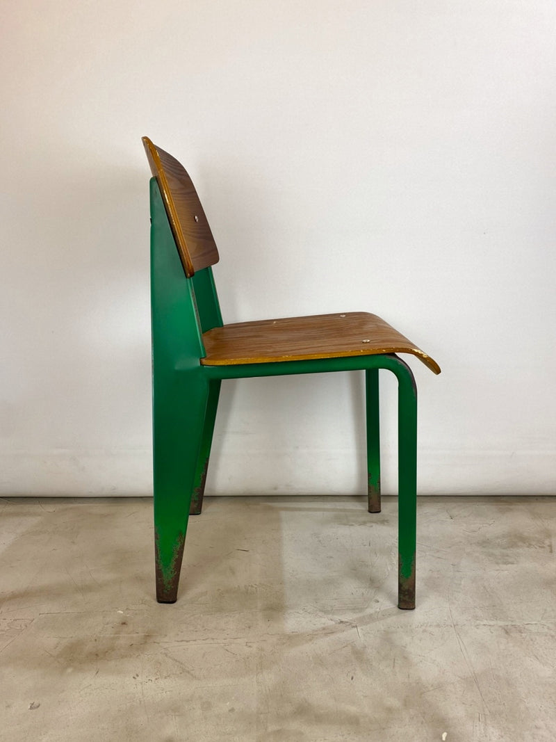 Vintage wood x iron chair<br> Haneda store