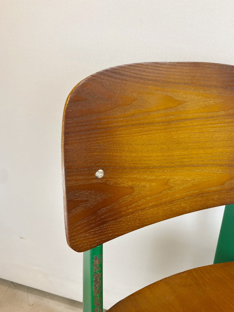 Vintage wood x iron chair<br> Haneda store