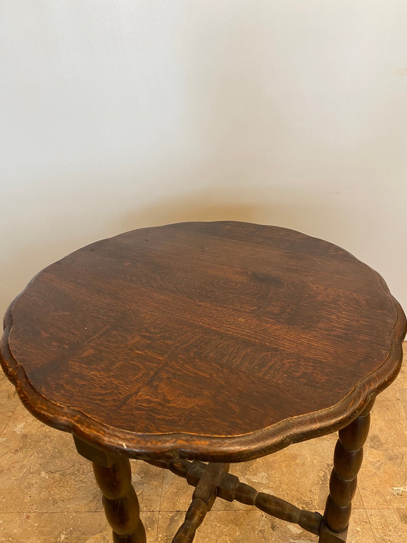 Vintage Wood Side Table/Wagon (Sendagaya Store)_anwc-210712-5-S