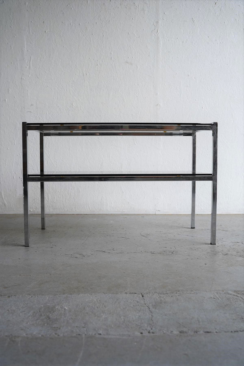 vintage<br> Glass Top Table Osaka Store