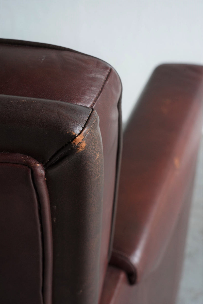 leather 2p sofa vintage<br> Osaka store