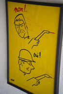 France ウォールポスター<br>ヴィンテージ <br> 大阪店・大和店 - ヴィンテージ SHARK ATTACK