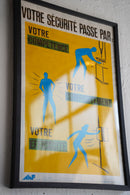 France ウォールポスター<br>ヴィンテージ <br> 大阪店・大和店 - ヴィンテージ SHARK ATTACK