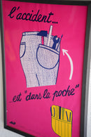 France ウォールポスター<br>ヴィンテージ <br> 大阪店 - ヴィンテージ SHARK ATTACK