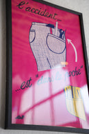 France ウォールポスター<br>ヴィンテージ <br> 大阪店 - ヴィンテージ SHARK ATTACK