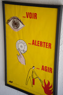 France ウォールポスター<br>ヴィンテージ <br> 大阪店・大和店 - ヴィンテージ SHARK ATTACK