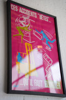 France ウォールポスター<br>ヴィンテージ <br> 大阪店・大和店 - ヴィンテージ SHARK ATTACK