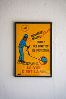 France ウォールポスター<br>ヴィンテージ <br> 大阪店・大和店 - ヴィンテージ SHARK ATTACK