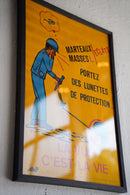 France ウォールポスター<br>ヴィンテージ <br> 大阪店・大和店 - ヴィンテージ SHARK ATTACK