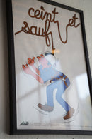 France ウォールポスター<br>ヴィンテージ <br> 大阪店 - ヴィンテージ SHARK ATTACK