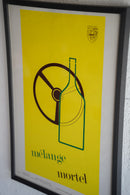 France ウォールポスター<br>ヴィンテージ <br>cerote antiques・大和店 - ヴィンテージ SHARK ATTACK