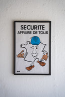 France ウォールポスター<br>ヴィンテージ <br> 大阪店 - ヴィンテージ SHARK ATTACK