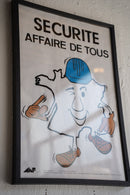 France ウォールポスター<br>ヴィンテージ <br> 大阪店 - ヴィンテージ SHARK ATTACK