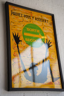 France ウォールポスター<br>ヴィンテージ <br> 大阪店 - ヴィンテージ SHARK ATTACK