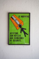 France ウォールポスター<br>ヴィンテージ <br> 大阪店 - ヴィンテージ SHARK ATTACK