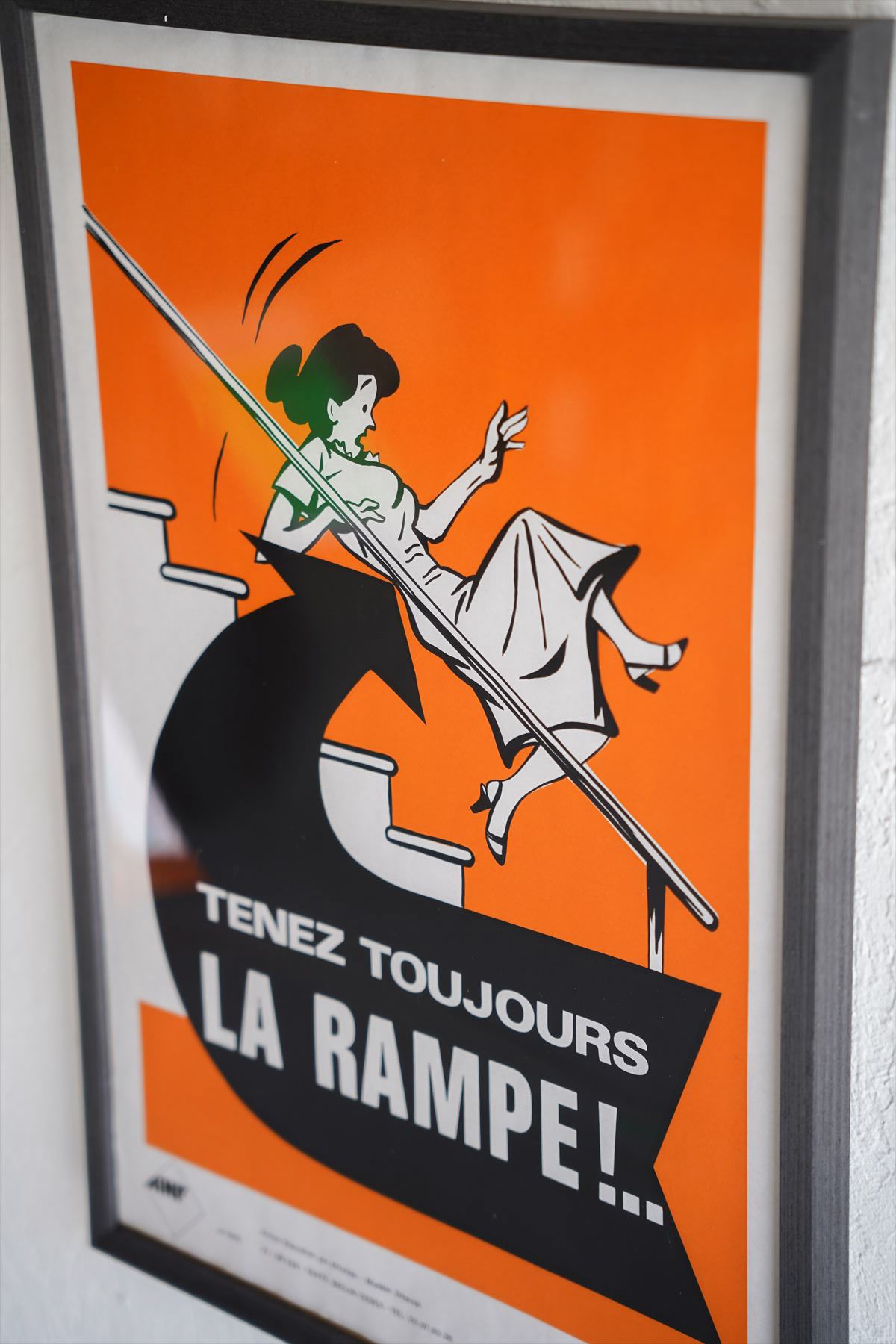 France ウォールポスター<br>ヴィンテージ <br> 大阪店 - ヴィンテージ SHARK ATTACK