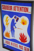 France ウォールポスター<br>ヴィンテージ <br> 大阪店・大和店 - ヴィンテージ SHARK ATTACK