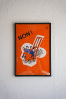 France ウォールポスター<br>ヴィンテージ <br> 大阪店・大和店 - ヴィンテージ SHARK ATTACK