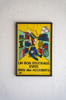 France ウォールポスター<br>ヴィンテージ <br> 大阪店 - ヴィンテージ SHARK ATTACK