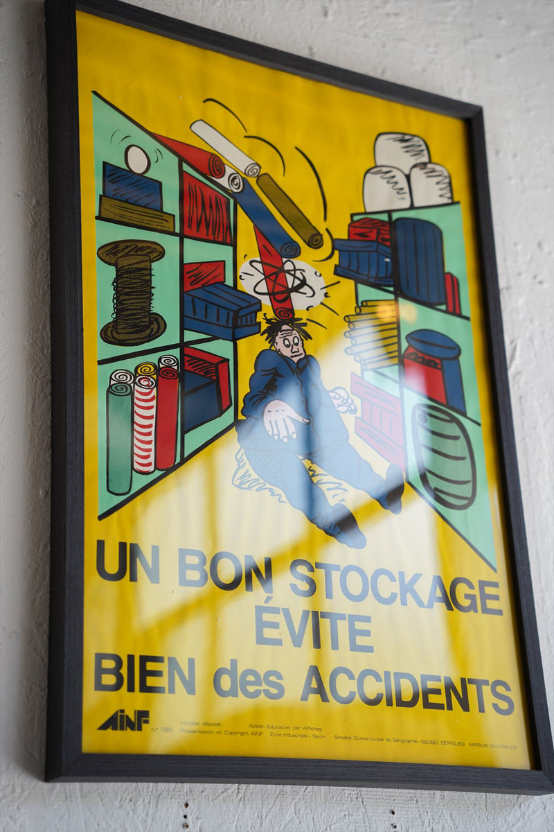 France50s-60s wall poster vintage<br> Osaka store