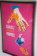 France ウォールポスター<br>ヴィンテージ <br> 大阪店 - ヴィンテージ SHARK ATTACK