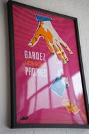 France ウォールポスター<br>ヴィンテージ <br> 大阪店 - ヴィンテージ SHARK ATTACK