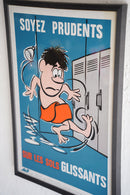 France ウォールポスター<br>ヴィンテージ <br> 大阪店・大和店 - ヴィンテージ SHARK ATTACK