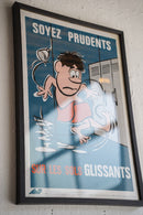 France ウォールポスター<br>ヴィンテージ <br> 大阪店・大和店 - ヴィンテージ SHARK ATTACK