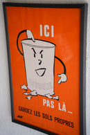 France ウォールポスター<br>ヴィンテージ <br> 大阪店・大和店 - ヴィンテージ SHARK ATTACK