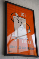 France ウォールポスター<br>ヴィンテージ <br> 大阪店・大和店 - ヴィンテージ SHARK ATTACK