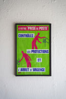 France ウォールポスター<br>ヴィンテージ <br> 大阪店・大和店 - ヴィンテージ SHARK ATTACK