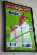 France ウォールポスター<br>ヴィンテージ <br> 大阪店・大和店 - ヴィンテージ SHARK ATTACK