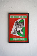 France ウォールポスター<br>ヴィンテージ <br> 大阪店・大和店 - ヴィンテージ SHARK ATTACK