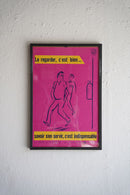 France ウォールポスター<br>ヴィンテージ <br> 大阪店・大和店 - ヴィンテージ SHARK ATTACK