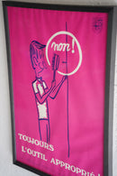 France ウォールポスター<br>ヴィンテージ <br> 大阪店・大和店 - ヴィンテージ SHARK ATTACK