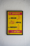 France ウォールポスター<br>ヴィンテージ <br> 大阪店・大和店 - ヴィンテージ SHARK ATTACK