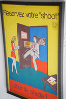 France ウォールポスター<br>ヴィンテージ <br> 大和店 - ヴィンテージ SHARK ATTACK