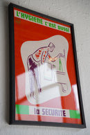 France ウォールポスター<br>ヴィンテージ <br> 大阪店・大和店 - ヴィンテージ SHARK ATTACK