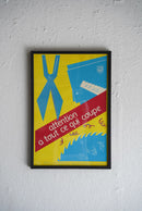 France ウォールポスター<br>ヴィンテージ <br> 大阪店・大和店・千駄ヶ谷店 - ヴィンテージ SHARK ATTACK