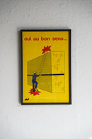 France ウォールポスター<br>ヴィンテージ <br> 大阪店・大和店 - ヴィンテージ SHARK ATTACK