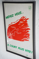 ・France ウォールポスター<br>ヴィンテージ <br> 大阪店・大和店 - ヴィンテージ SHARK ATTACK