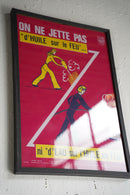 France ウォールポスター<br>ヴィンテージ <br> 大阪店・大和店 - ヴィンテージ SHARK ATTACK