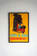 France ウォールポスター<br>ヴィンテージ <br> 大阪店・大和店 - ヴィンテージ SHARK ATTACK