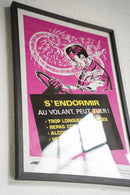 France ウォールポスター<br>ヴィンテージ <br> 大阪店・大和店・cerote antiques - ヴィンテージ SHARK ATTACK