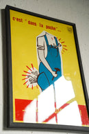 France ウォールポスター<br>ヴィンテージ <br> 大阪店・大和店 - ヴィンテージ SHARK ATTACK