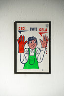 France ウォールポスター<br>ヴィンテージ <br> 大阪店・大和店 - ヴィンテージ SHARK ATTACK