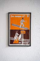 France ウォールポスター <br>ヴィンテージ <br>cerote antiques - ヴィンテージ SHARK ATTACK