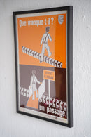 France ウォールポスター <br>ヴィンテージ <br>cerote antiques - ヴィンテージ SHARK ATTACK